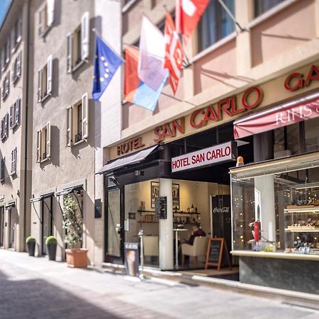 Hotel San Carlo Lugano Exterior photo